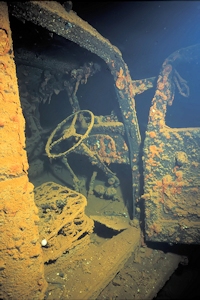 Hoki Maru, Chuuk Lagoon, Micronesia