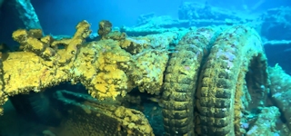 Hoki Maru, Chuuk Lagoon, Micronesia